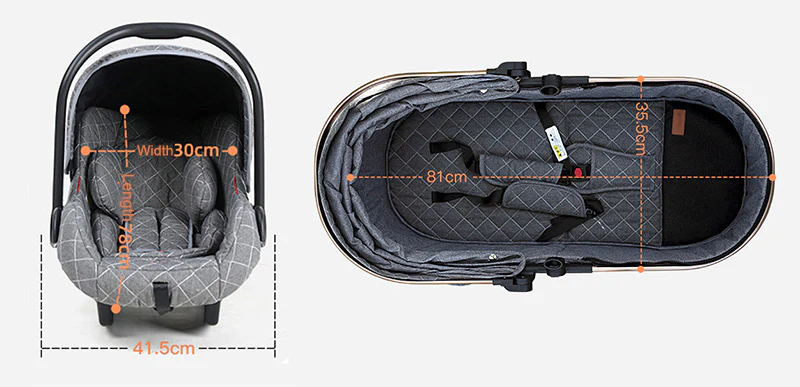 baby stroller size