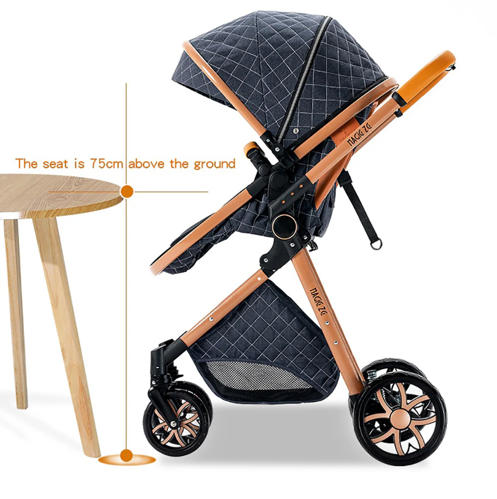 75cm high landscape baby stroller